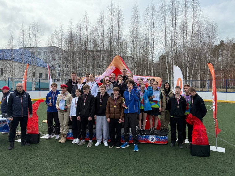 ЛЕГКОАТЛЕТИЧЕСКАЯ ЭСТАФЕТА, ПОСВЯЩЁННАЯ 80-ЛЕТИЮ ПОБЕДЫ.